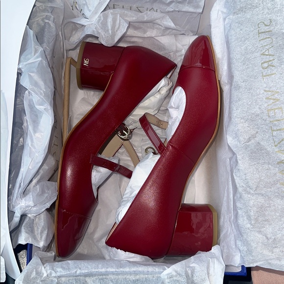 NWT Stuart Weitzman Cara Mary Jane 50 - Picture 5 of 7